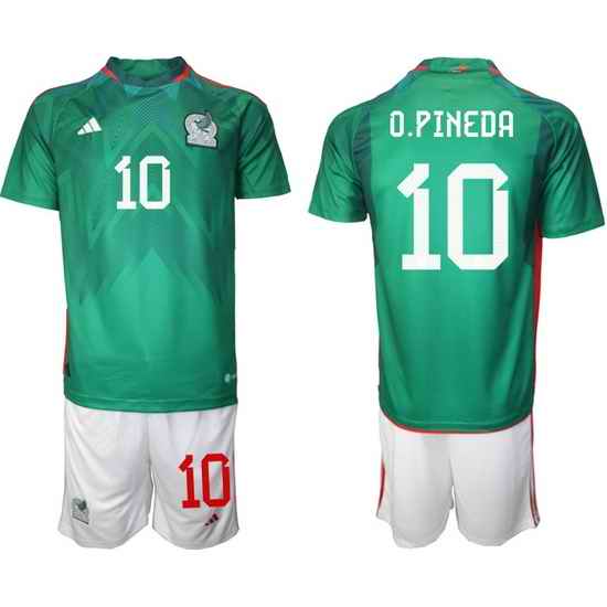 Men FIFA 2022 Mexico Soccer Jersey 011